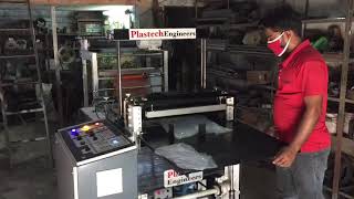 Disposabl Plastic hand Gloves making machine// Plastech engineers Rajkot// Bhavyat Patel 9638503100