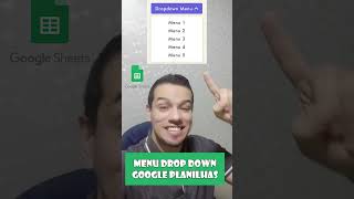 Criando Menu DropDown no Google Planilhas #google #googleplanilhas #googlesheets #menu