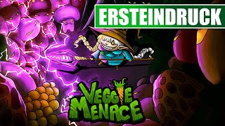 Augenkrebs und Bugs gibt es kostenlos 😁 - Veggie Menace - Ersteindruck - Gameplay DEUTSCH