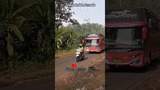 PANTAUAN BUS KEREN TELAGA INDAH ARMADA "NOTHING IS IMPOSSIBLE" DARI SPOT TIKUNGAN DAN TANJAKAN