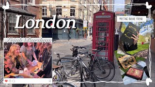 London Diaries - books books books…  meeting online friend & Leigh Bardugo 🐦‍⬛🦊