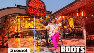 Roots rooftop lounge • 18000sqft cafe best rooftop cafe & lounge & nightclub in Kolkata 😍near Exide