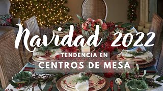 TENDENCIA 🌲NAVIDAD 2022 /Como Decorar la Mesa Navideña