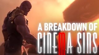 A Breakdown of CinemaSins: Everything Wrong With Avengers: Infinity War (Part Five)