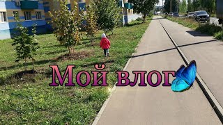 VLOG :  Влог. Не пошли в садик. Курица с картошкой коронное блюдо. Элина готовит.