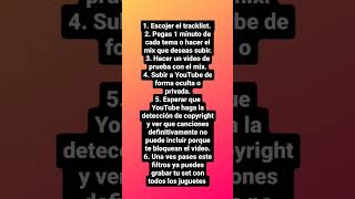 Aprende a subir tus mezclas de música sin infringir derechos de autor en 3 simples pasos"