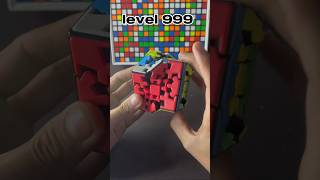 Level 1 vs Level 9999 [Rubik's Cube]