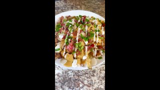 CRAB AND SHRIMP LOADED FRIES ‼️ #Shorts