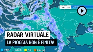 Radar Virtuale: nei prossimi giorni arriva altra pioggia