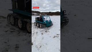 Самодельный гусеничный вездеход. Homemade tracked all-terrain vehicle #техникаумельцев #вездеход