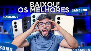 BAIXOU! 5 Smartphones INCRÍVEIS da Samsung para comprar HOJE! (menores preços 2024)