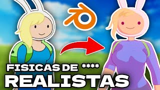 Recreé a Fionna de Hora de Aventura PERO en RTX