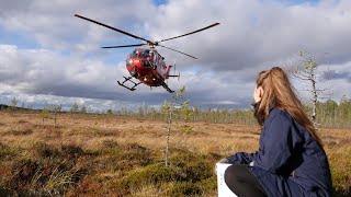 Pelastushelikopteri Aslak - Etsintä