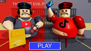 YouTube BARRY VS TikTok BARRY'S PRISON RUN! (OBBY) #roblox #scaryobby