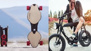 5 INSANELY AWESOME WAYS TO TRAVEL and E BIKES That Could Change How You Travel