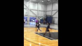 LeBron James Dunks on Kid in Basketball Camp (June 2011)