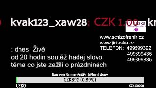 Jiří Láska schizofrenik – živé vysílání