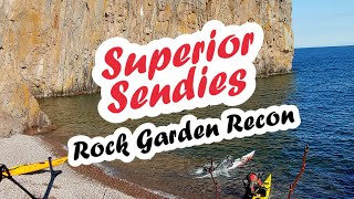 Rock Garden Recon | Superior Sendies | Ep. 11 | Sea Kayak Searching for Rough Water on Lake Superior