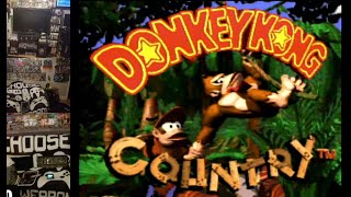 Donkey Kong Country 1 1994 - Full Playthrough - SNES (November 2022)