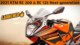 Finally KTM RC 200 & RC 125 Next-Gen Launched In India 🇮🇳 | Price , Features |