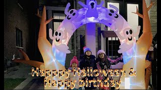 Happy Halloween & Happy birthday