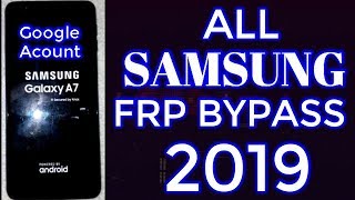 Samsung FRP Bypass 2019 new method  For All Android