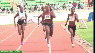 Kenya vs Botswana 4x400m Mixed Relay, Olympic trials 2024