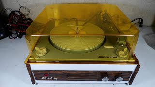 TOCADISCOS TURNTABLE VALVULAR HFIDELITY WINCO ARGENTINA 1968 RESTAURACION P2