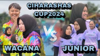 CIHARASHAS CUP2024‼️ADU GENSI ANTARA JUNIOR DAN WACANA SET KE 4 makin memanas