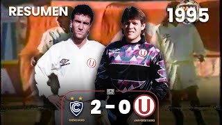 Cienciano 2-0 Universitario | Resumen | 1995 | Camiseta distinta | Tapa Celso Guerrero 🤦‍♂️ ⚽🎞