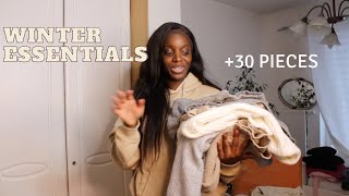 WINTER CAPSULE WARDROBE 2022 I Winter essentials - 30+ STAPLES