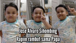 Rapiin rambut anak sendiri biar makin ganteng (pa.joss babershop)