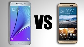 Galaxy Note 5 Vs. HTC One M9