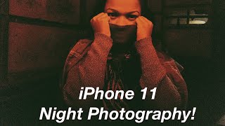 Night Portrait Photography with iPhone 11!