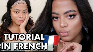 I Did My Makeup Speaking In French 🇫🇷 GRWM In French w English Subtitles