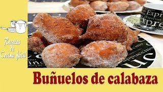 Recetas de cocina fácil - Buñuelos de calabaza - pumpkin fritters