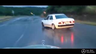 Mercedes Benz W201 190D 2.5 Turbo Rain Drift | TakurWorks