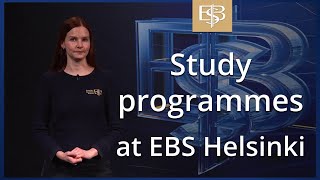 Study programmes at EBS Helsinki