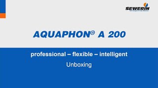 AQUAPHON® A 200 water leak detector - Unboxing