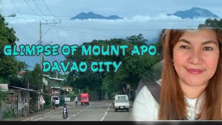 DAVAO CITY. THE BIGGEST CITY IN THE WORLD WITH A GLIMPSE OF MOUNT APO