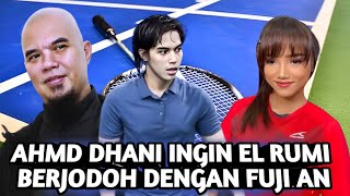 PANDANGAN PERTAMA ELRUMI SANGAT MENGAGUMI FUJI AN DI ARENA BADMINTON