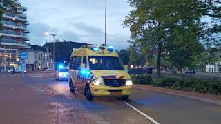 [Spoedbegeleiding] A1 Otaris Ambulance 02-112 Leeuwarden het MCL Leeuwarden