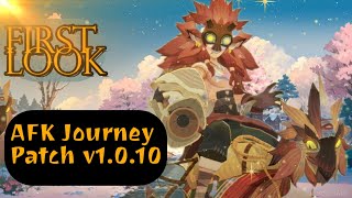 New Hero + Release Date! First Look at AFK Journey: Rhys Patch v1.0.10 - Manual Play Removed