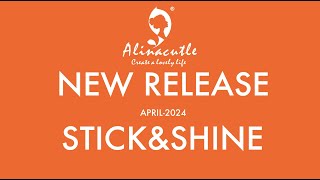 2024 NEW | STICK&SHINE | STUNNING FOIL TRANSFER STICKERS  - #Alinacutle® #AlinaCraft #handmadecards