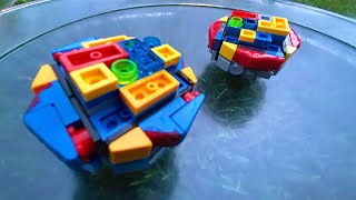 LEGO ULTIMATE VALKYRIE vs SAVIOR VALKYRIE | Lego Beyblade Battle