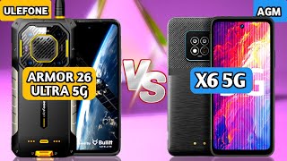 Ulefone Armor 26 Ultra vs AGM X6