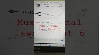 Mux / Kanal Jawa Barat 6 Indramayu, Karawang, Purwakarta, Subang