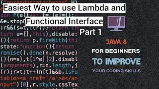 Java 8 | Relation between Functional Interface and Lambda Expression Part 1