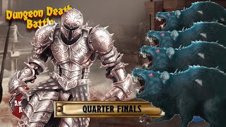 Dungeon Death Battle: ANIMATED ARMOR vs GIANT RATS | Quarter Final Fight!