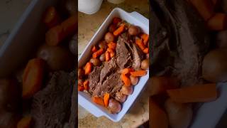 Slow Cooker Pot Roast #potroast